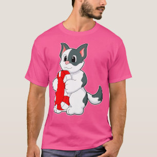 Camiseta Gato con chip