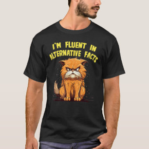 Camiseta Gato con divertida idea de Mentiras blancas Disfra