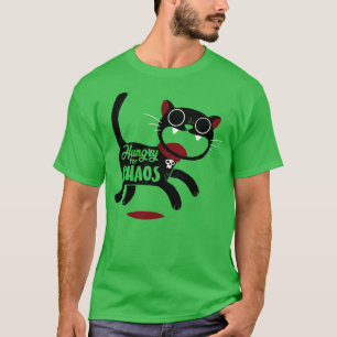 Camiseta Gato Con Hambre De Caos