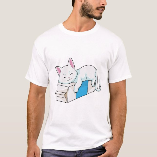 Camiseta Gato con leche (Anverso)