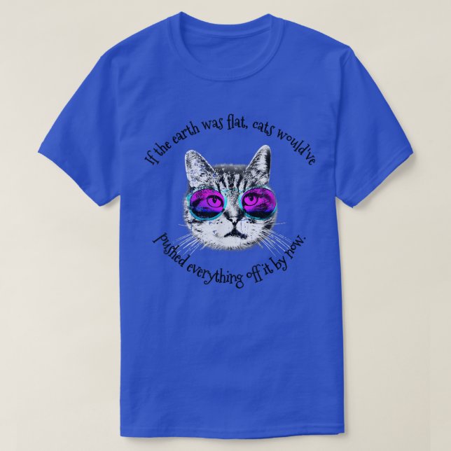 Camiseta Gato con mala actitud (Diseño del anverso)
