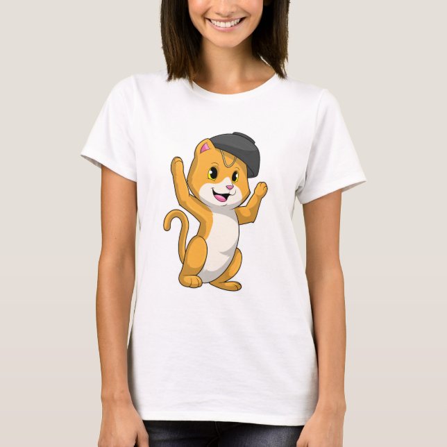 Camiseta Gato con Ramen Bowl (Anverso)