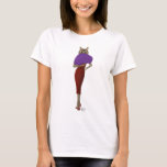 Camiseta Gato Con Vestido Rojo<br><div class="desc">Animales y Naturaleza</div>