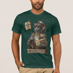 Camiseta Gato Conquistador Blue Ruso – Honor y Legado
