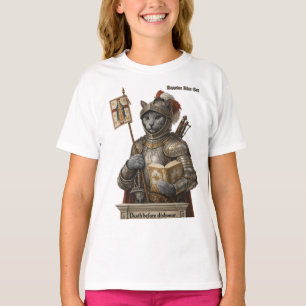 Camiseta Gato Conquistador Blue Ruso – Honor y Legado