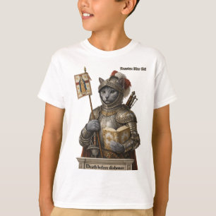 Camiseta Gato Conquistador Blue Ruso – Honor y Legado