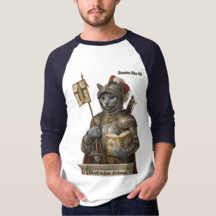 Camiseta Gato Conquistador Blue Ruso – Honor y Legado