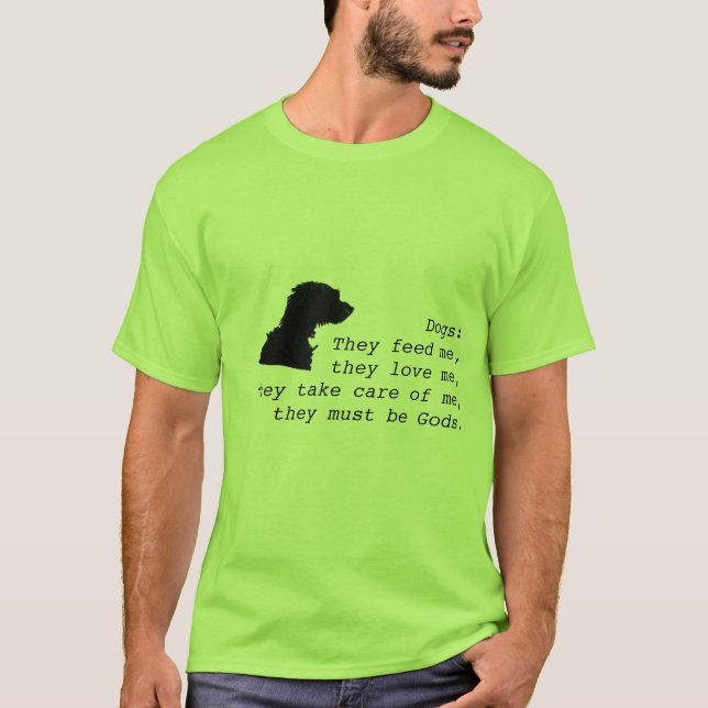 Camiseta Gato contra perro (Anverso)