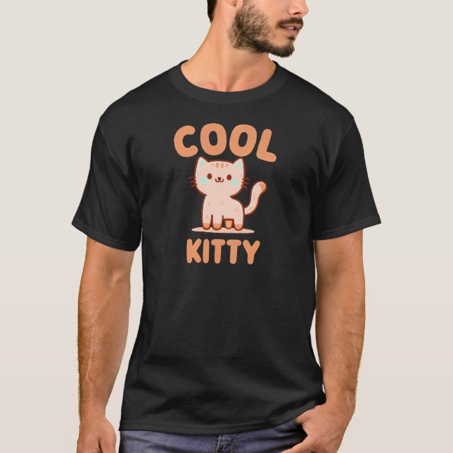 Camiseta Gato Cool (Anverso)