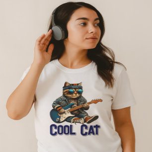 Camiseta Gato Cool