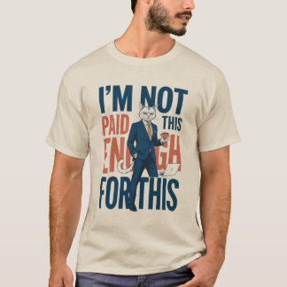 Camiseta Gato Corporativo Divertido