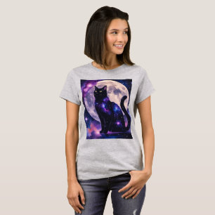 Camiseta Gato cósmico - Diseño Celestial Dreamer