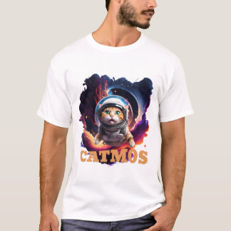 Camiseta Gato cósmico - Tski CATMOS