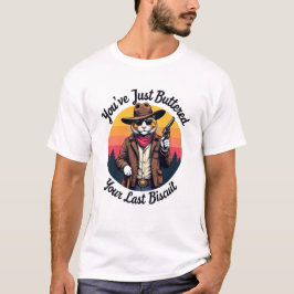 Camiseta Gato Cowboy Funny | Acabas de manchar