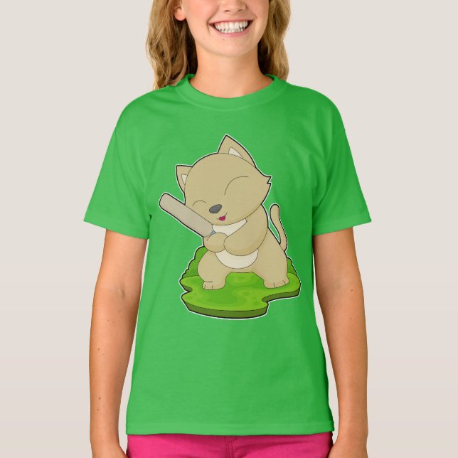 Camiseta Gato Cricket (Anverso)
