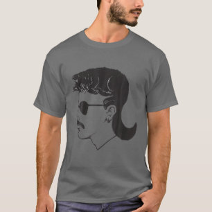 Camiseta Gato Cuaderno Para Hombres    Adopción de Bonito K