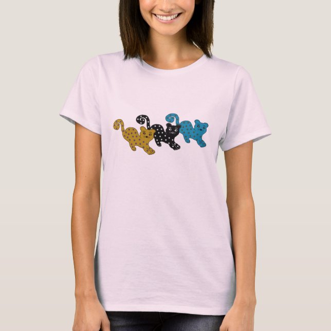 Camiseta Gato curioso (Anverso)
