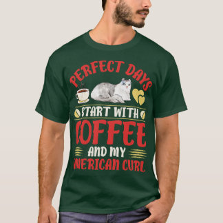 Camiseta Gato curl americano