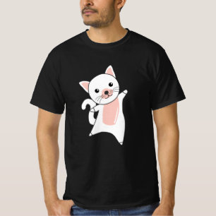 Camiseta Gato Cute Gatito Gatos Blancos Cute Animales