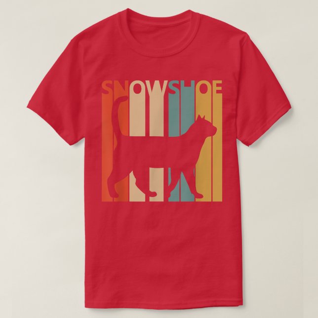 Camiseta Gato Cute Snowshoe (Diseño del anverso)