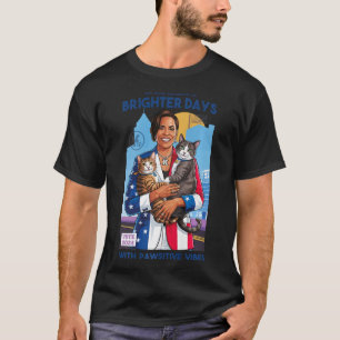 Camiseta Gato Damas De Harris 2024 Hombres Mujeres Niños Ka