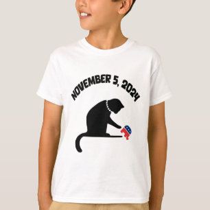 Camiseta Gato Damas De Kamala Harris
