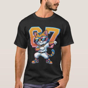 Camiseta Gato Danzarín Genial 67 Regalo para Fanático de Bé