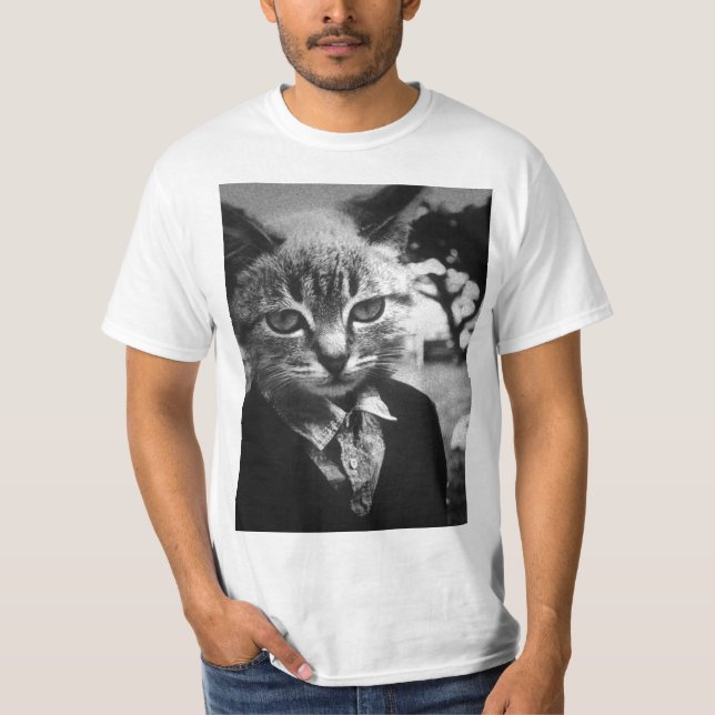 Camiseta Gato Dapper (Anverso)