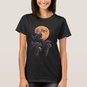 Camiseta Gato de 3 Cabezas