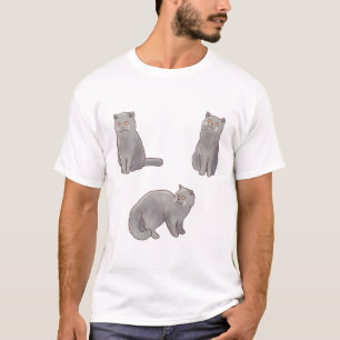 Camiseta Gato de acorazado británico Magic