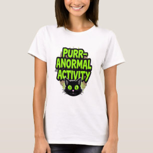 Camiseta Gato de actividad Purr-anormal