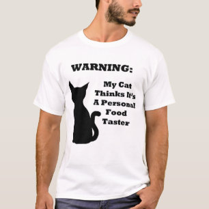 Camiseta Gato de advertencia