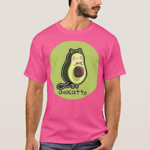 Camiseta Gato de aguacate Classic TShirt