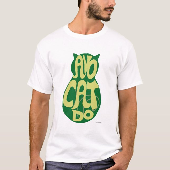 Camiseta Gato de aguacate de AvoCatdo (Anverso)