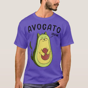Camiseta Gato de aguacate gracioso Personalizado Gatito Gat