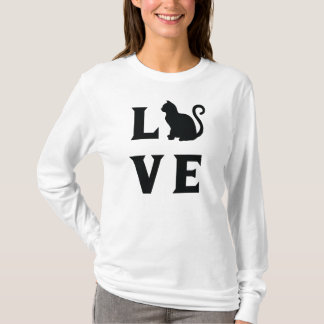 Camiseta Gato de amor