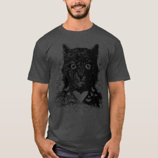 Camiseta Gato de amor