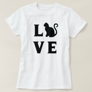 Camiseta Gato de amor