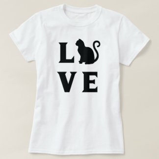 Camiseta Gato de amor