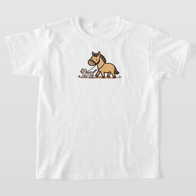 Camiseta Gato de Amor de Caballo (Distribución)
