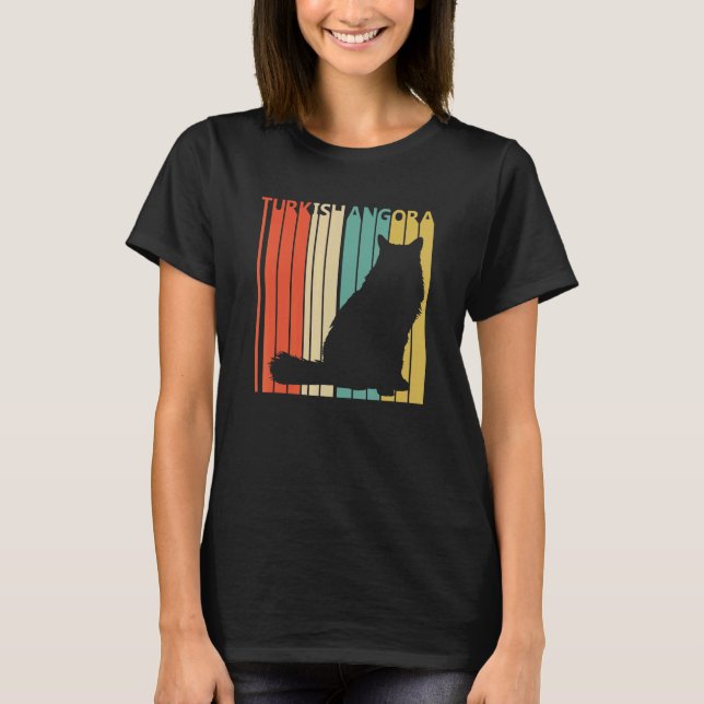 Camiseta Gato de angora turca (Anverso)
