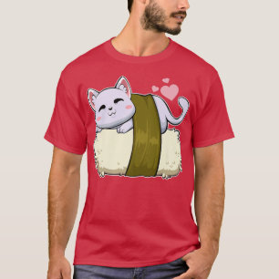 Camiseta Gato De Anime Vintage Provoca Fideos Japoneses Kaw