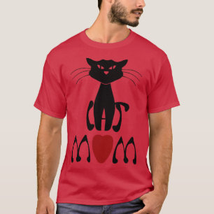 Camiseta Gato de Art Nouveau