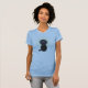 Camiseta Gato de azules (Anverso completo)