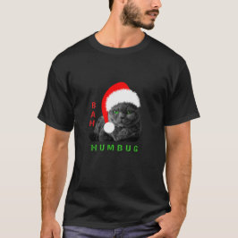 Camiseta Gato de Bah Humbug Navidades