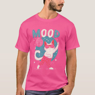 Camiseta Gato de baile de la discoteca Cat Lover Animal Ret