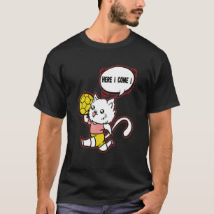 Camiseta Gato De Balonmano Acá Vengo Jugador De Balonmano G