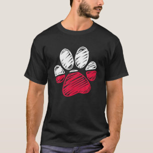 Camiseta Gato de bandera de Polonia