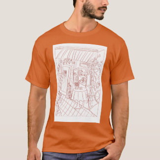 Camiseta Gato de Barista sin color