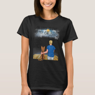 Camiseta Gato de Bengala, estoy hablando con mi gato hoy ga